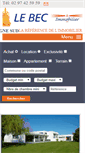 Mobile Screenshot of lebec-bretagne.com